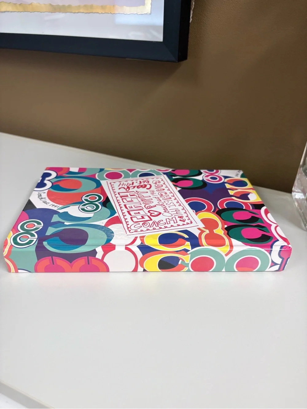 Coach Multicolor Pop Art Poppy Notebook/Journal - LNC